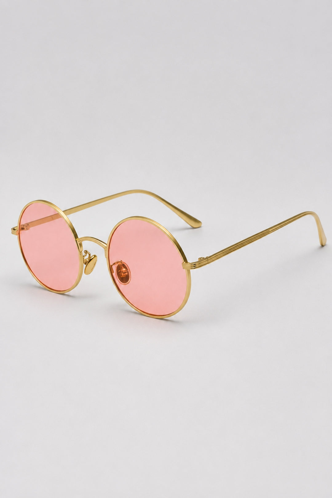 Herren-Sonnenbrille mit runder Passform | Metallrahmen und klassisches Vintage-Retro-Design
