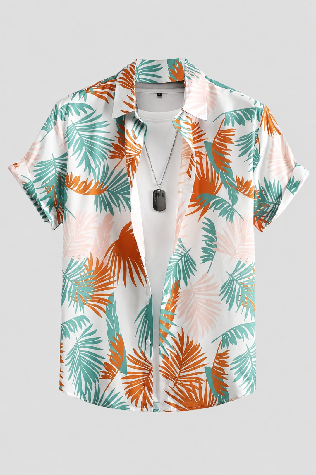 Herren Shirt | Kurzarm | Blumenmuster | Sommer