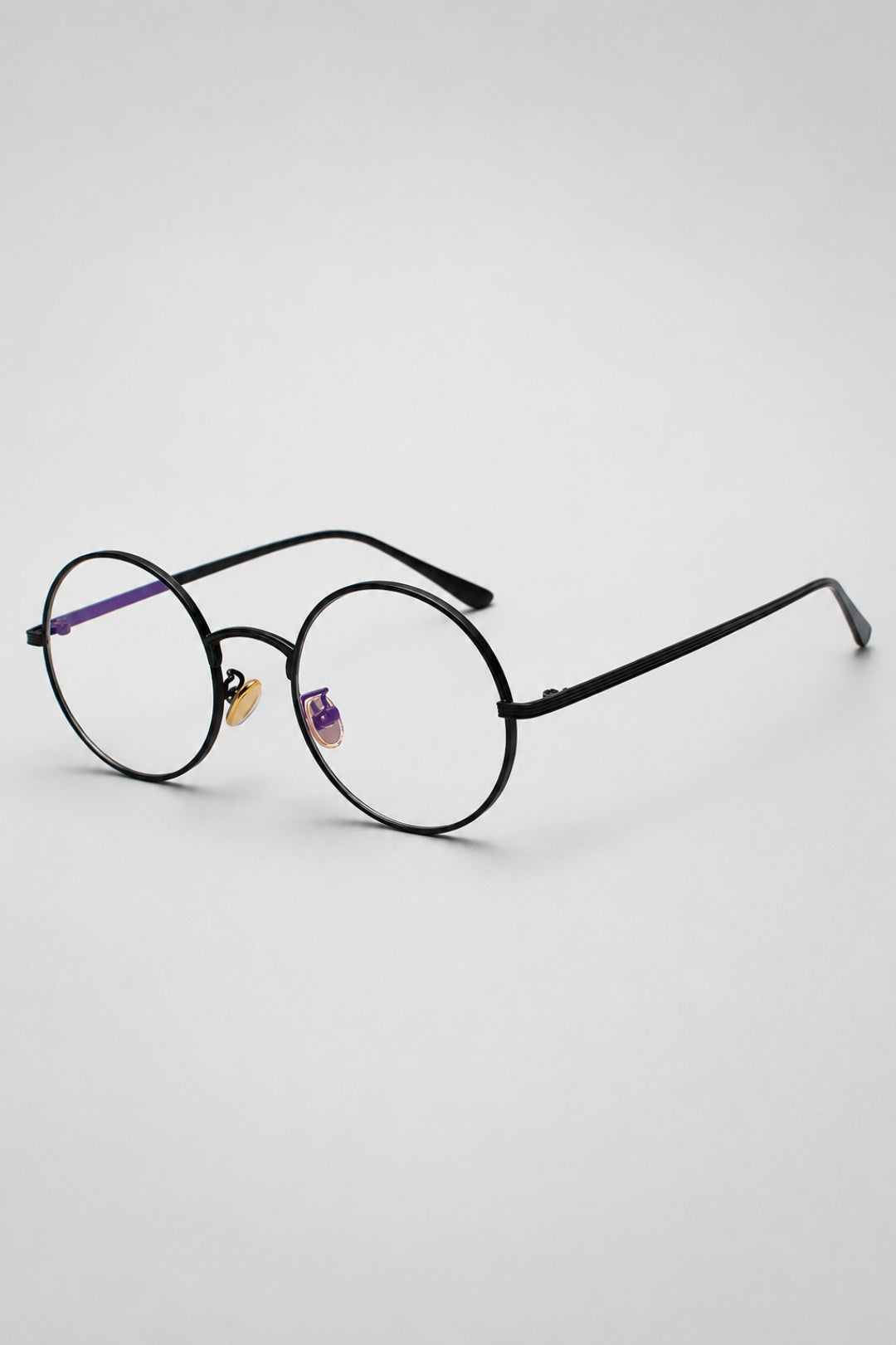 Herren-Sonnenbrille mit runder Passform | Metallrahmen und klassisches Vintage-Retro-Design