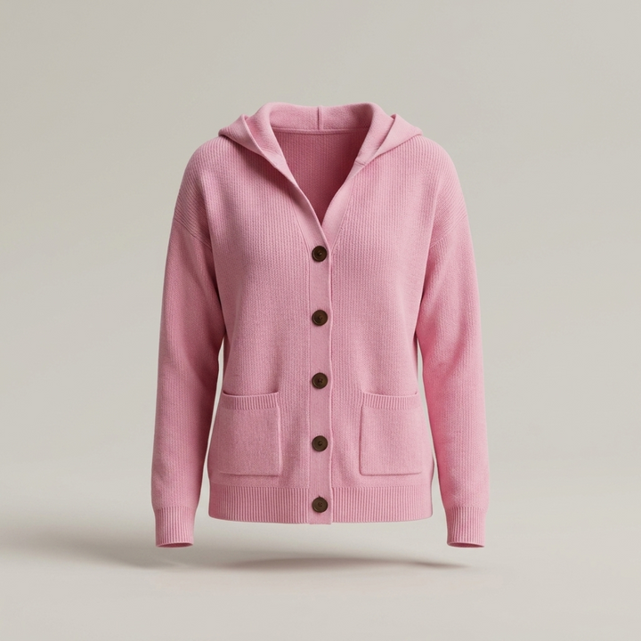 Birte | Damen Locker Geschnittene Longline Strickjacke