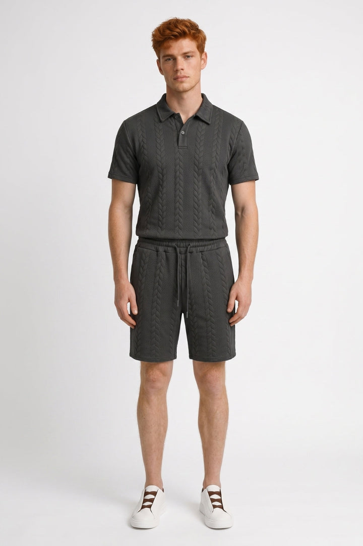 Herren-Set | Polohemd &amp; Shorts |