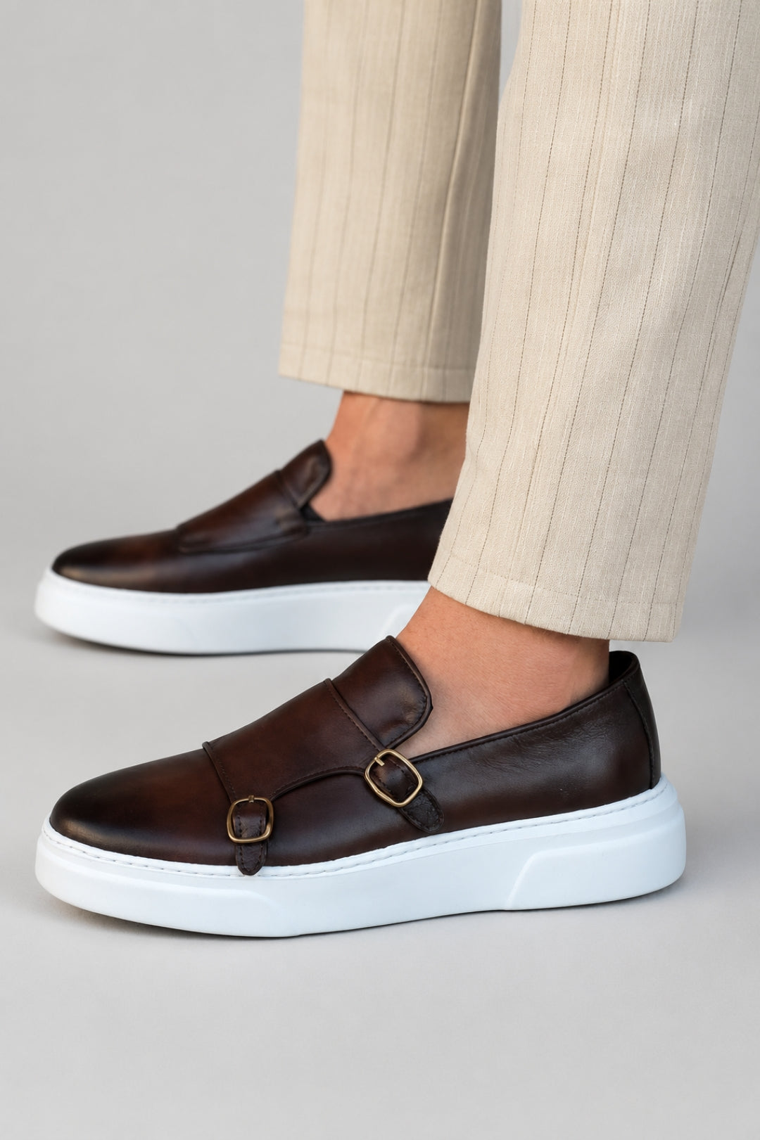 Loafers Herren | Elegante Gesp Optik | Schuhe Casual Stil