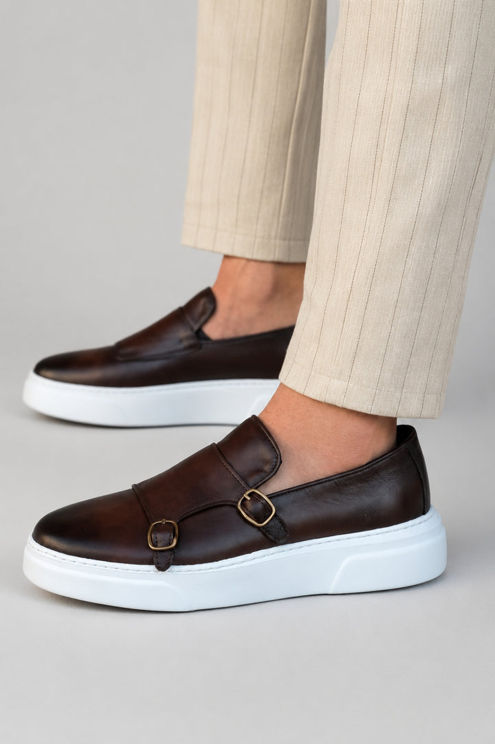 Loafers Herren | Elegante Gesp Optik | Schuhe Casual Stil