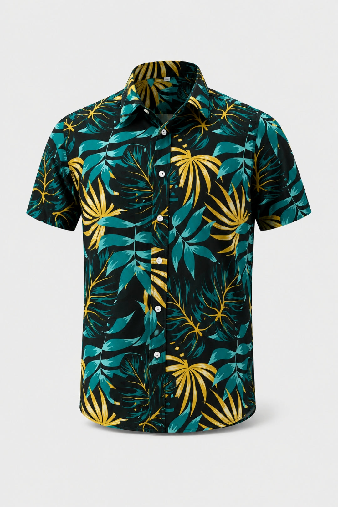 Herren Shirt | Hawaiianisches Muster | Resort-Stil | Sommer
