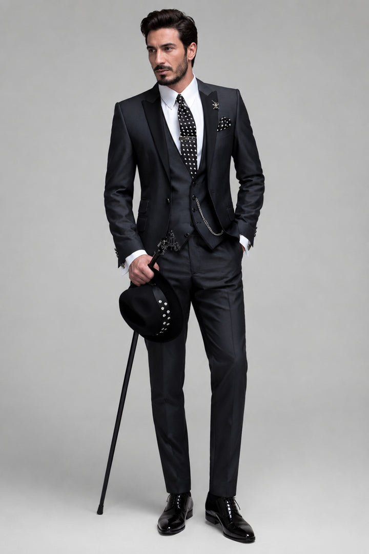 Herren Set | Elegantes Anzug Set | Kleider Lässig Stil