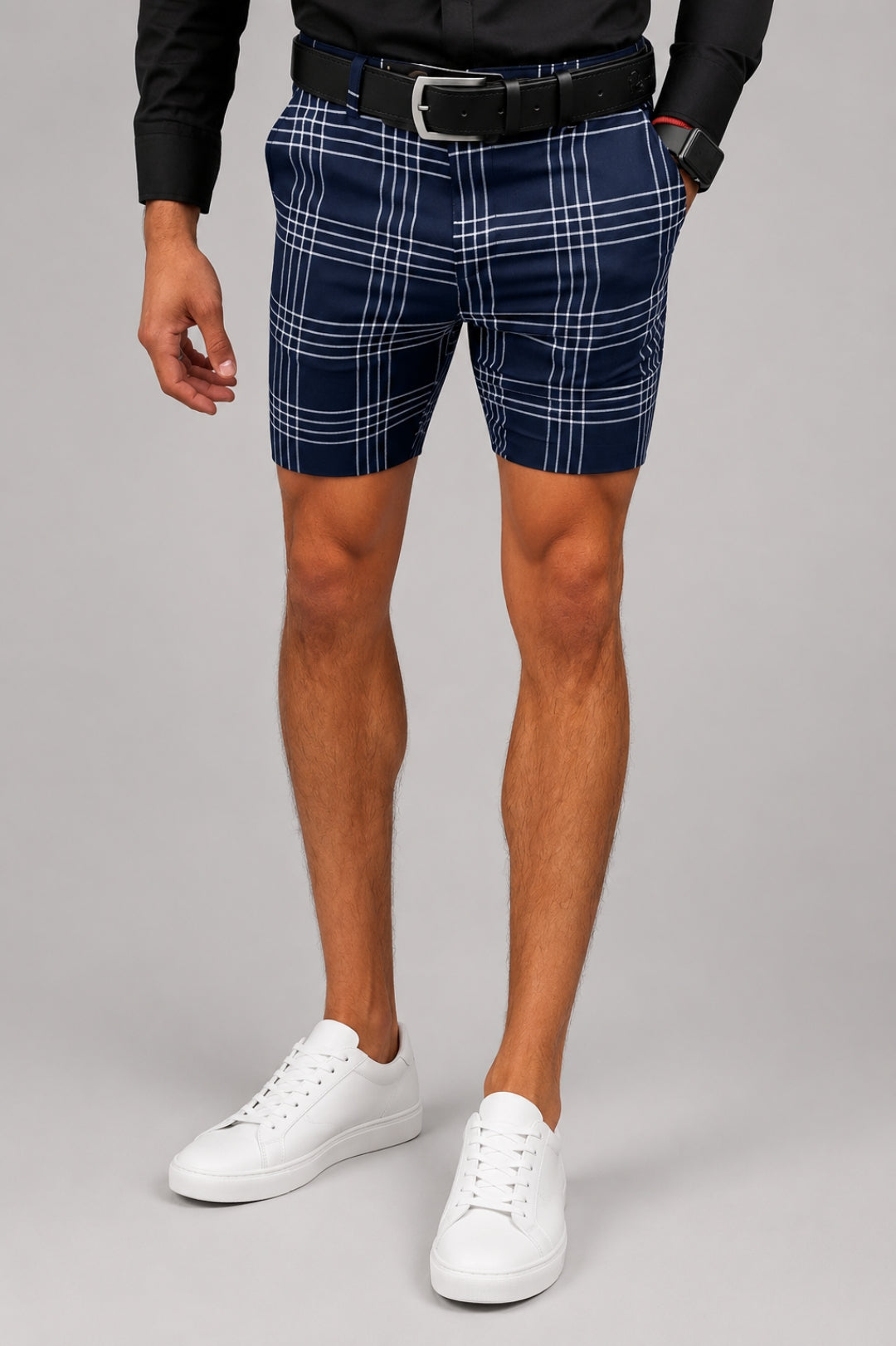 Herren Shorts | Slimfit | Kariert | Sommer