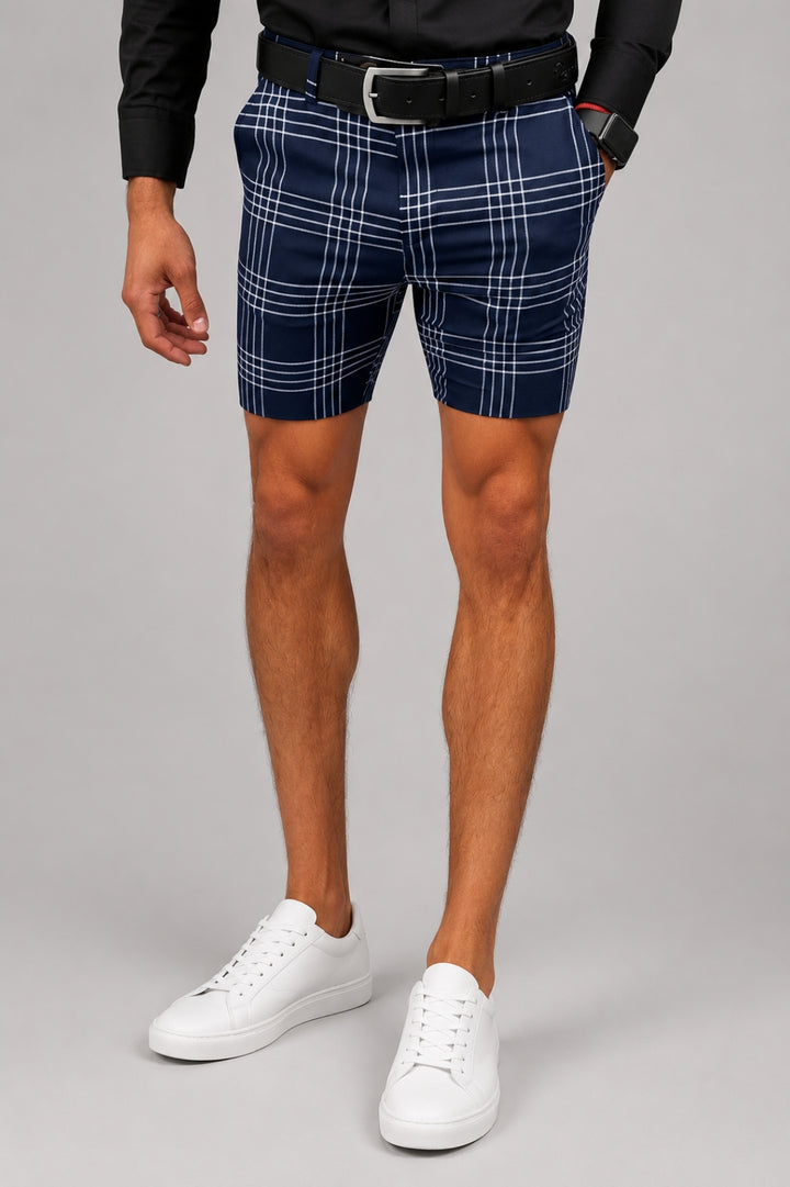 Herren Shorts | Slimfit | Kariert | Sommer