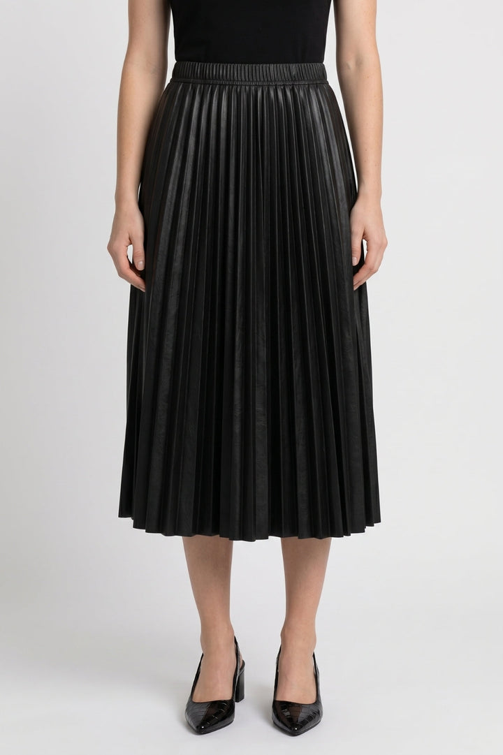 Schwarzer Plisseerock | Fließend &amp; elegant | Damen