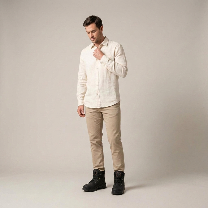 Valentin | Robuste Herren Arbeitsstiefel mit Drehverschluss