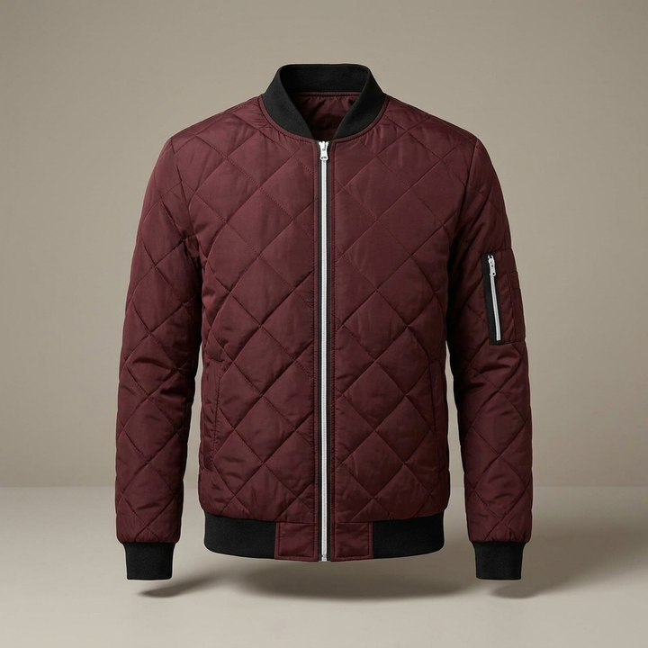 Sven | Klassische Herren Rautensteppung Blousonjacke