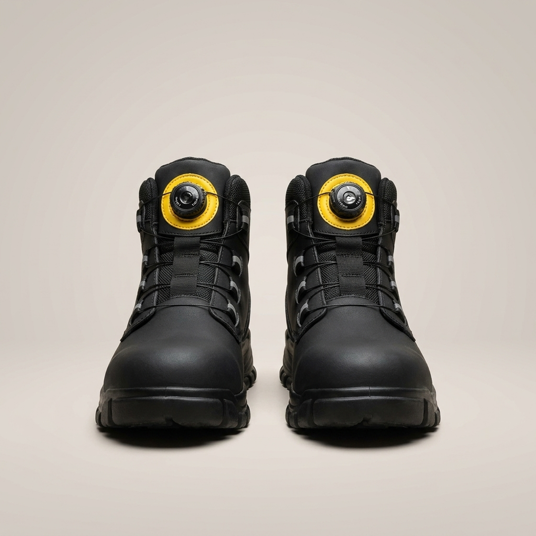 Valentin | Robuste Herren Arbeitsstiefel mit Drehverschluss