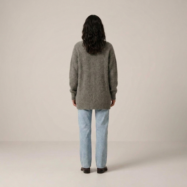 Daphne | Damen Strickjacke mit Knopfleiste