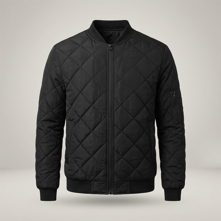Sven | Klassische Herren Rautensteppung Blousonjacke