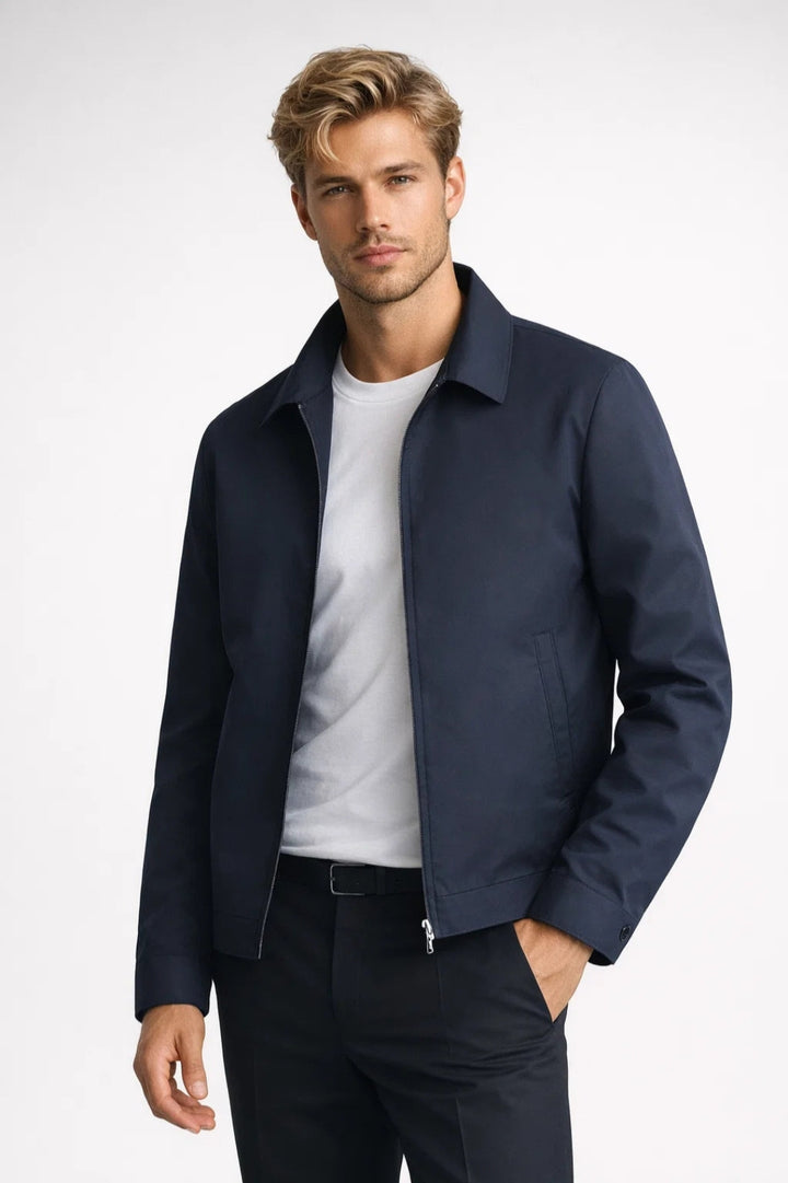 Herrenjacke Frühling | Business Casual | Kariertes Futter | Eleganter Look fürs Büro