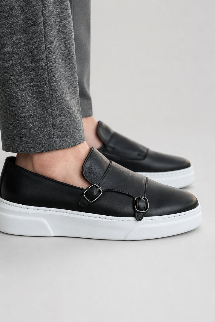 Loafers Herren | Elegante Gesp Optik | Schuhe Casual Stil