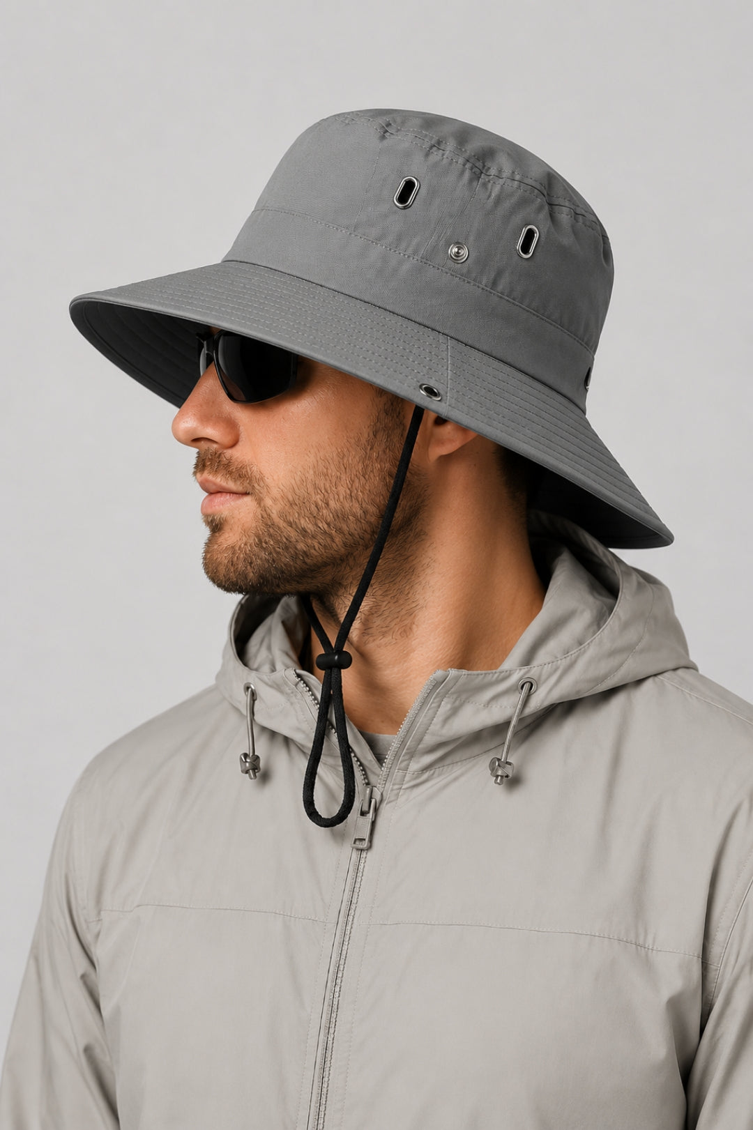 Herren-Sonnenhut | Atmungsaktiv &amp; leicht | Outdoor- &amp; Sportdesign
