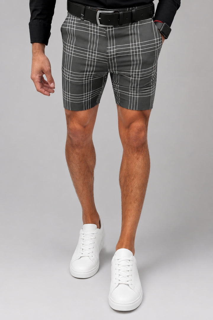 Herren Shorts | Slimfit | Kariert | Sommer