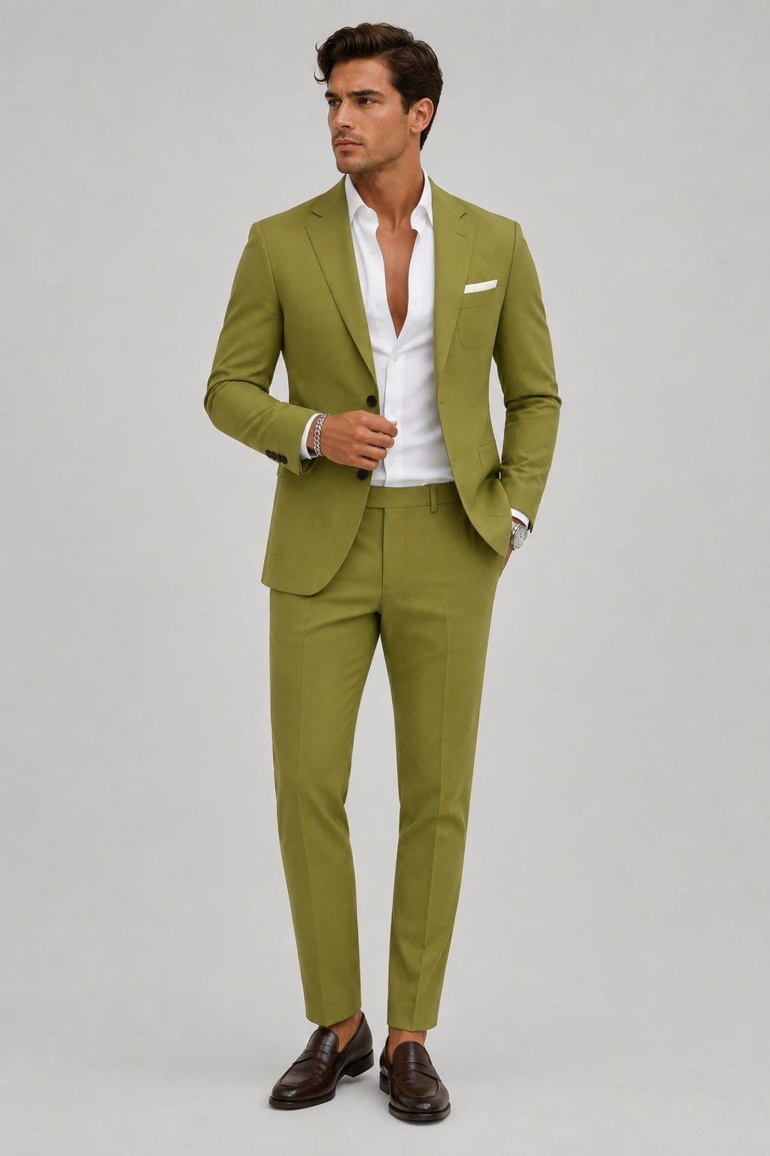 Herren Set | Leichter Anzug Look | Kleider Herren Mode