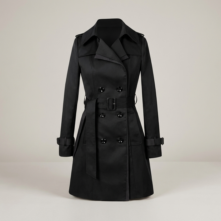 Selina | Klassischer Mantel mit elegantem Taillengürtel Trenchcoat
