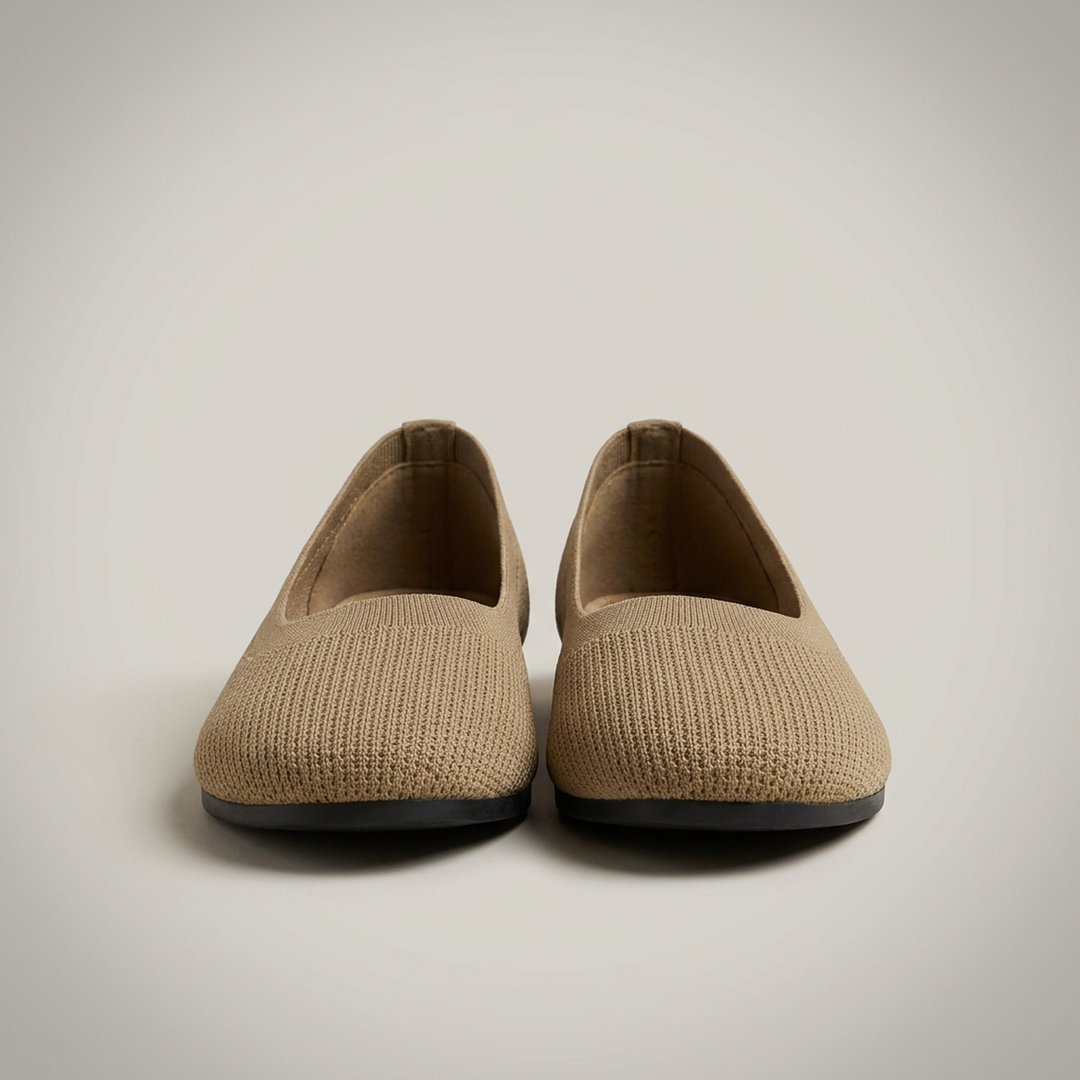 Maja | Damen Klassische Ballerinas mit Rundspitze