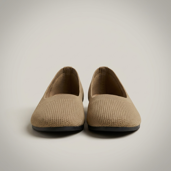 Maja | Damen Klassische Ballerinas mit Rundspitze