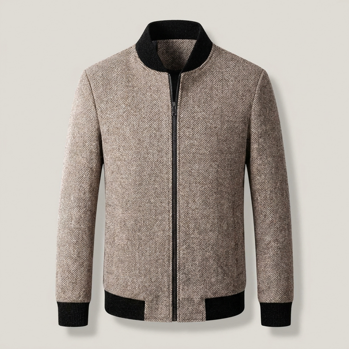 Udelgard | Damen Blousonjacke mit Stehkragen und Rippbündchen