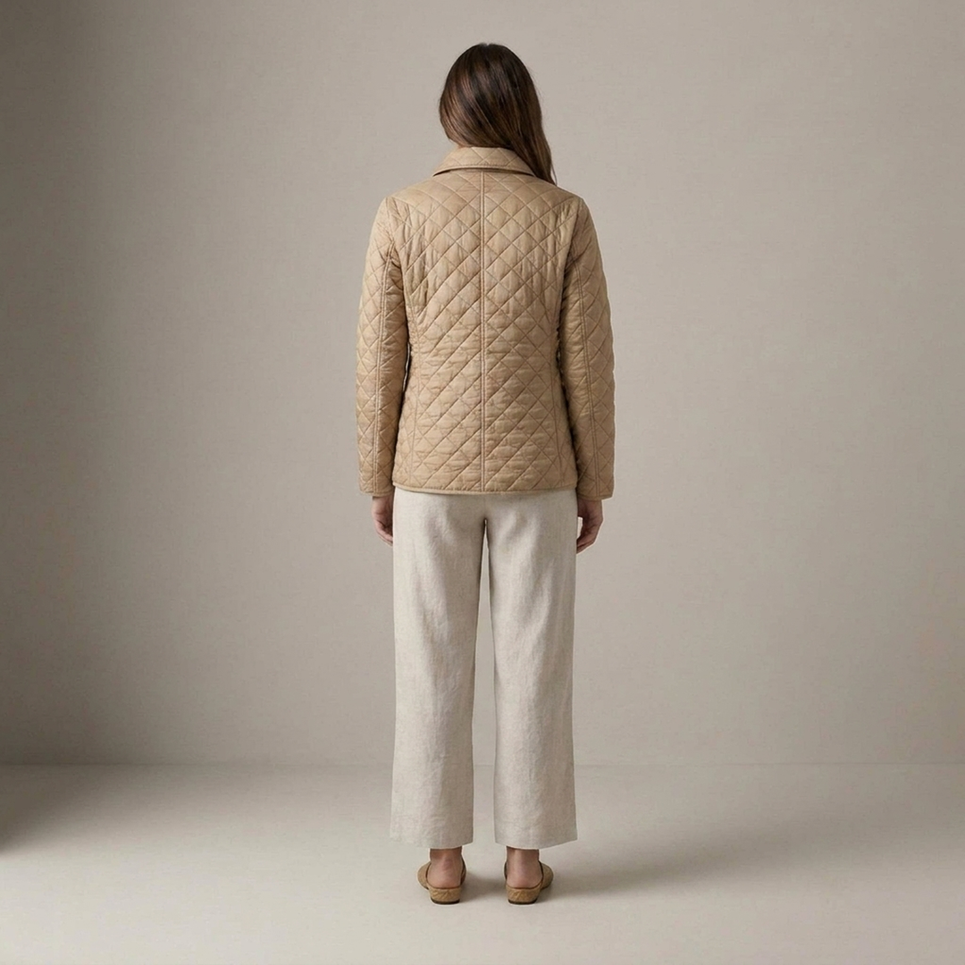 Anke | Klassische Damenjacke mit Rautensteppung Steppjacke