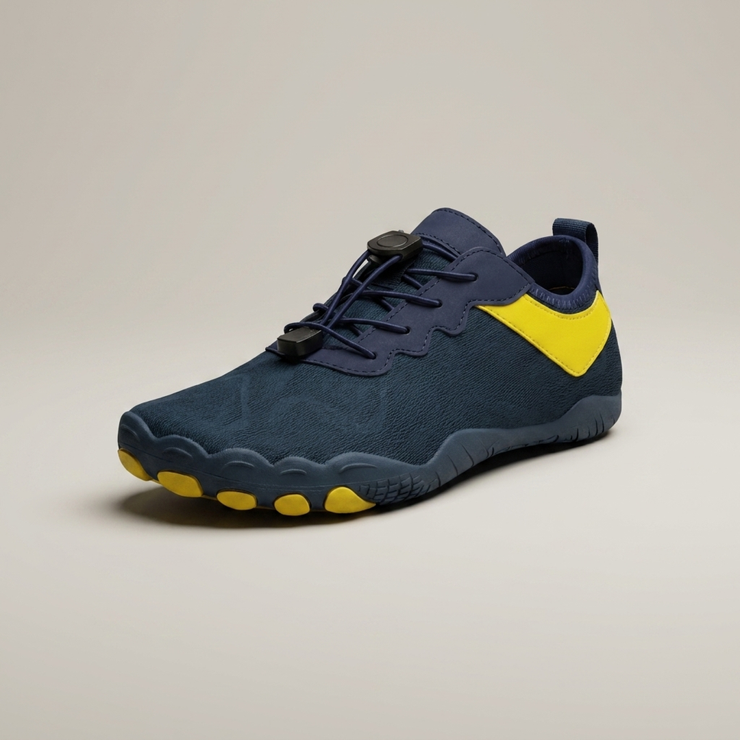 Theo | Sportliche Herren Barfußschuhe mit Schnellschnürung