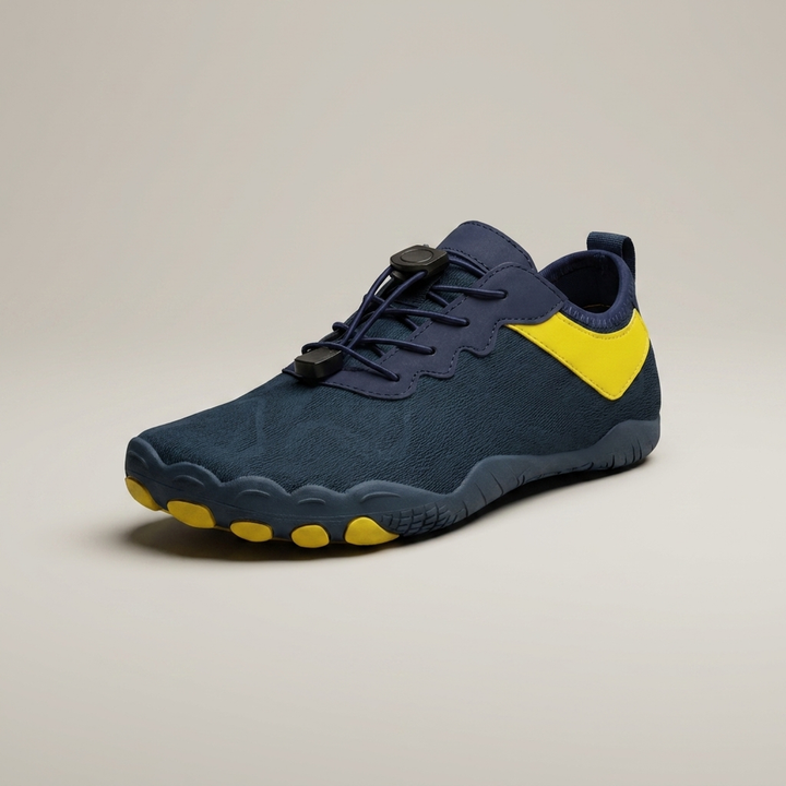 Theo | Sportliche Herren Barfußschuhe mit Schnellschnürung