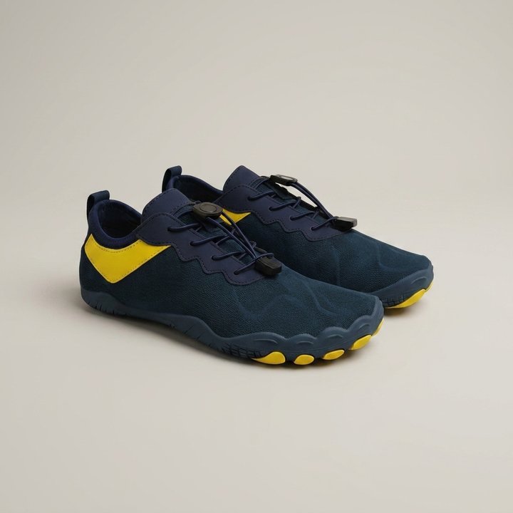 Theo | Sportliche Herren Barfußschuhe mit Schnellschnürung