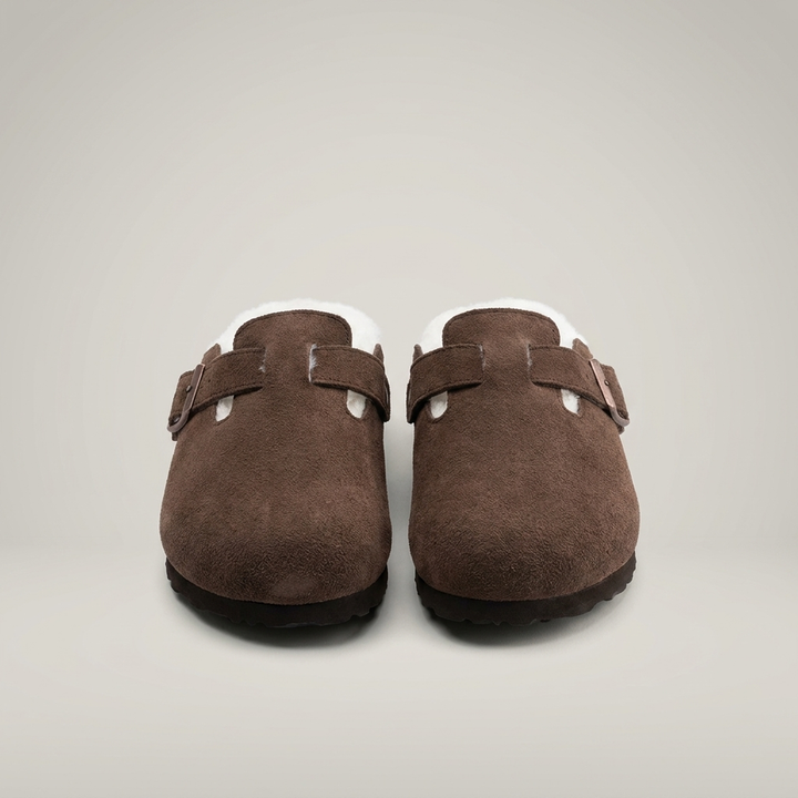 Michaela | Damen Clogs mit breitem Riemen Schuhe