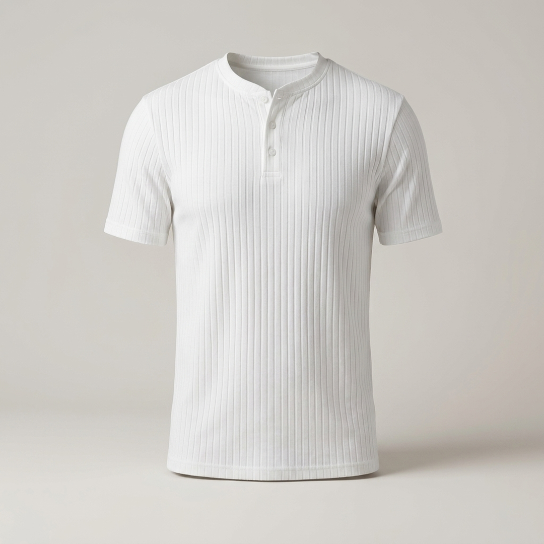 Levin | Herren Rippstrick Langarmshirt