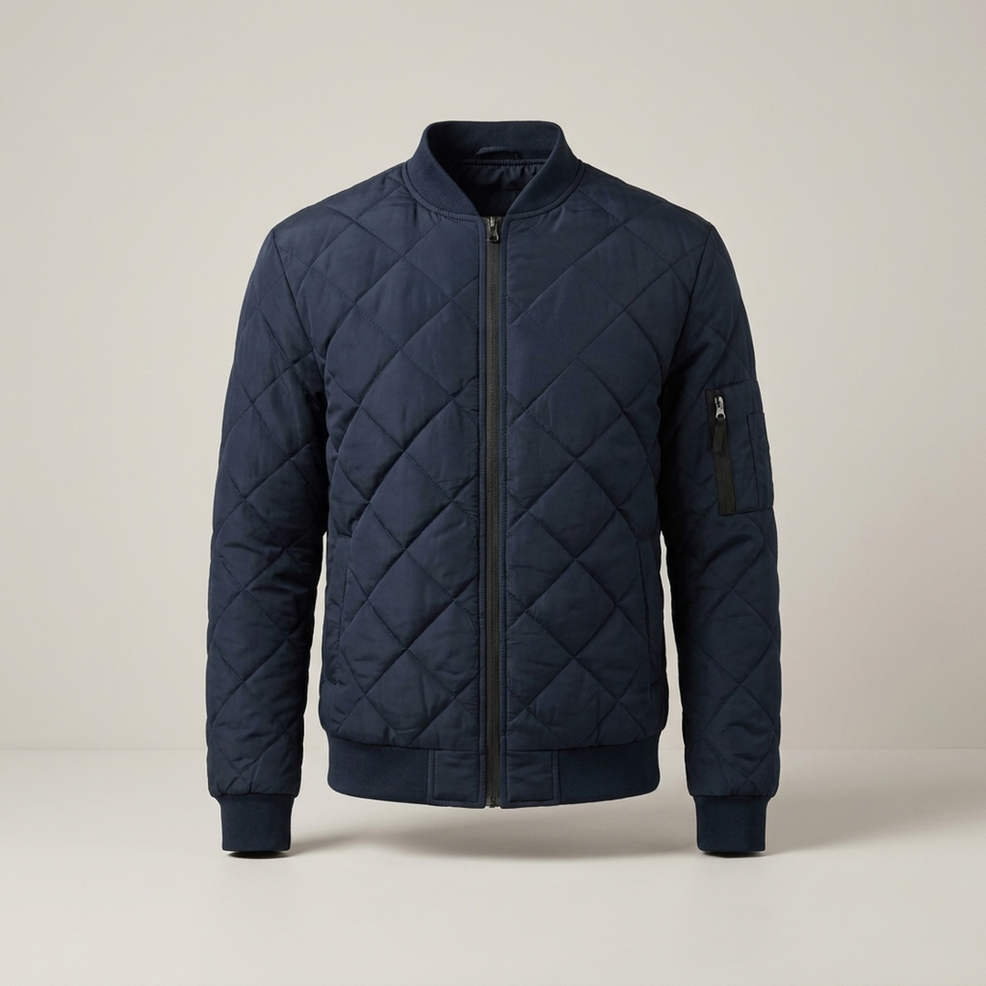 Sven | Klassische Herren Rautensteppung Blousonjacke