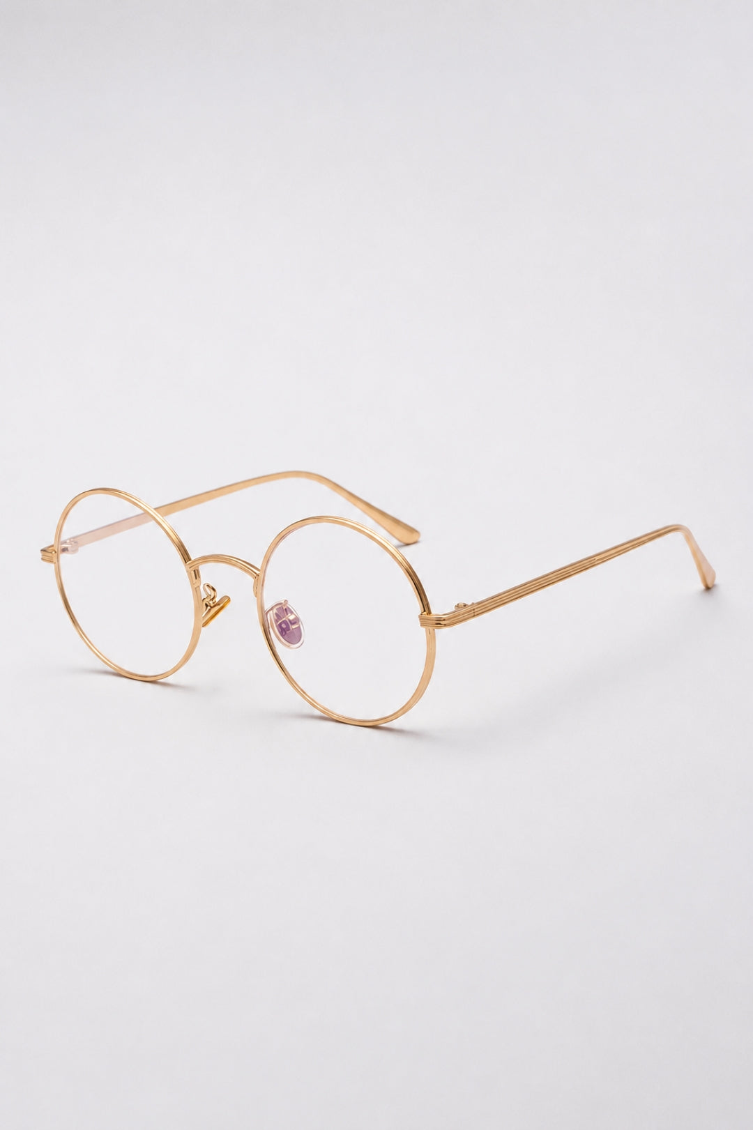 Herren-Sonnenbrille mit runder Passform | Metallrahmen und klassisches Vintage-Retro-Design