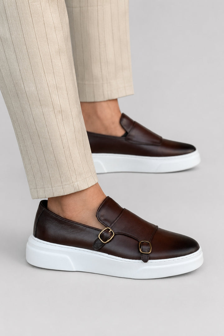 Loafers Herren | Elegante Gesp Optik | Schuhe Casual Stil