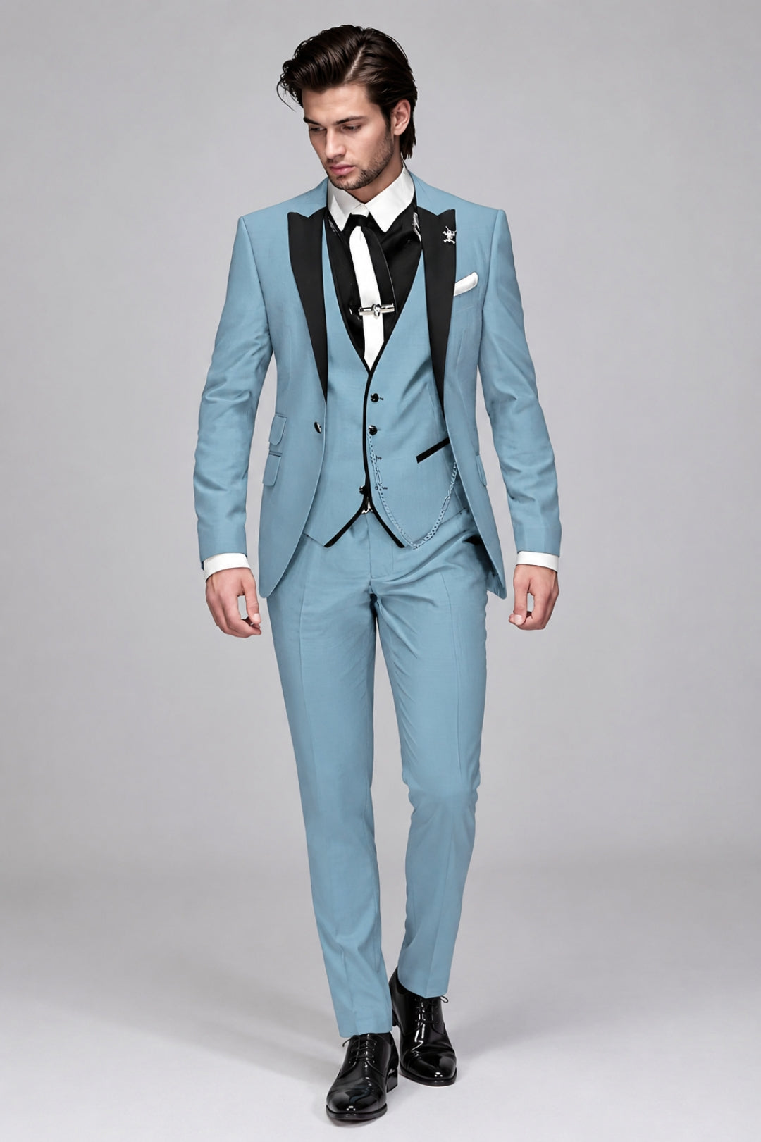Herren Set | Elegantes Anzug Set | Kleider Lässig Stil