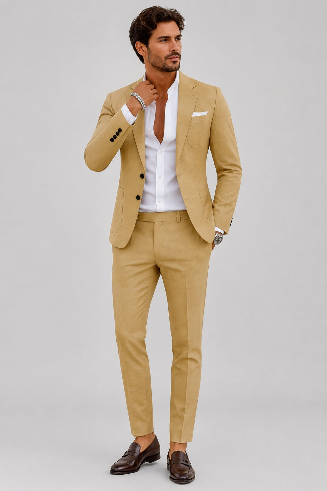 Herren Set | Leichter Anzug Look | Kleider Herren Mode