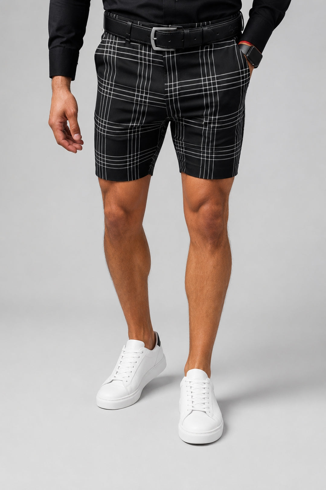 Herren Shorts | Slimfit | Kariert | Sommer