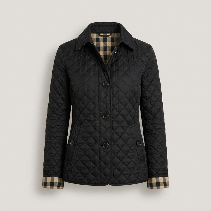 Anke | Klassische Damenjacke mit Rautensteppung Steppjacke