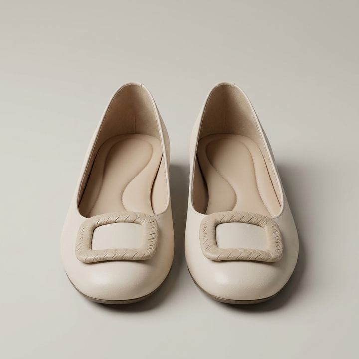Lilian | Damen Klassische Pumps mit Zierschnalle