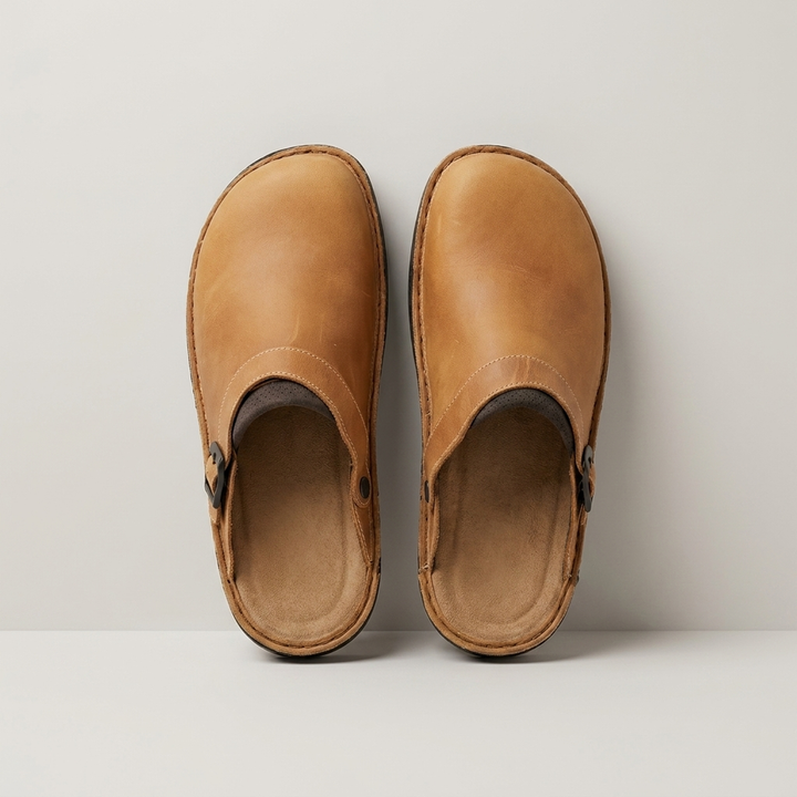 Heinrich | Herren Komfort Slip On Clogs