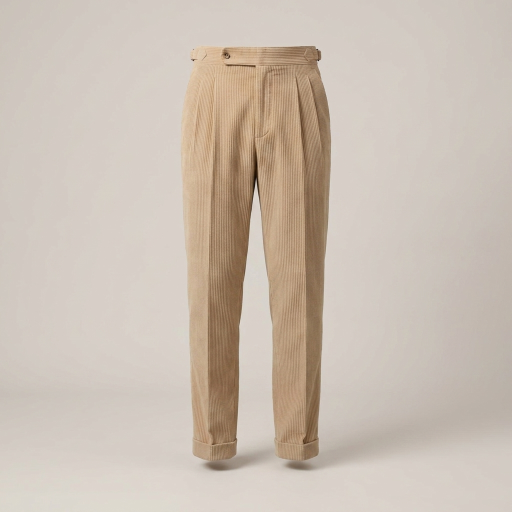 Nicolai | Herren Klassische Bundfaltenhose