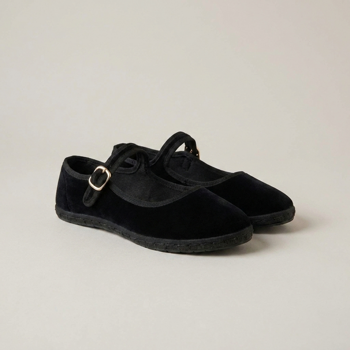 Felicia | Damen Mary-Jane mit Schnalle Ballerinas