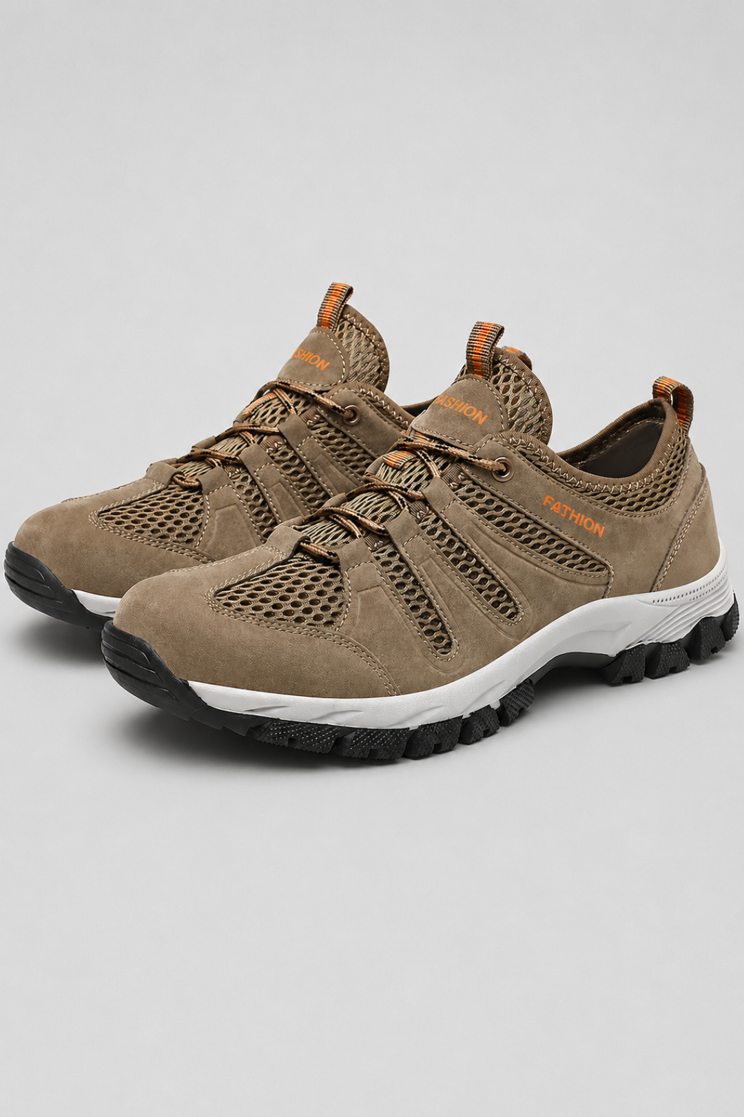 Damen-Sneaker mit bequemer Passform | Durchbrochenes Mesh, Schnellschnürung, rutschfeste Sohle