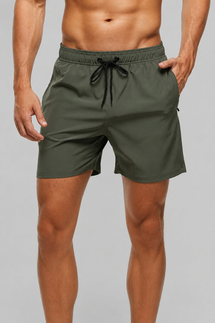 Herren-Badehose | Schnelltrocknend &amp; Comfort Fit | Oberhalb des Knies | Sommer &amp; Training