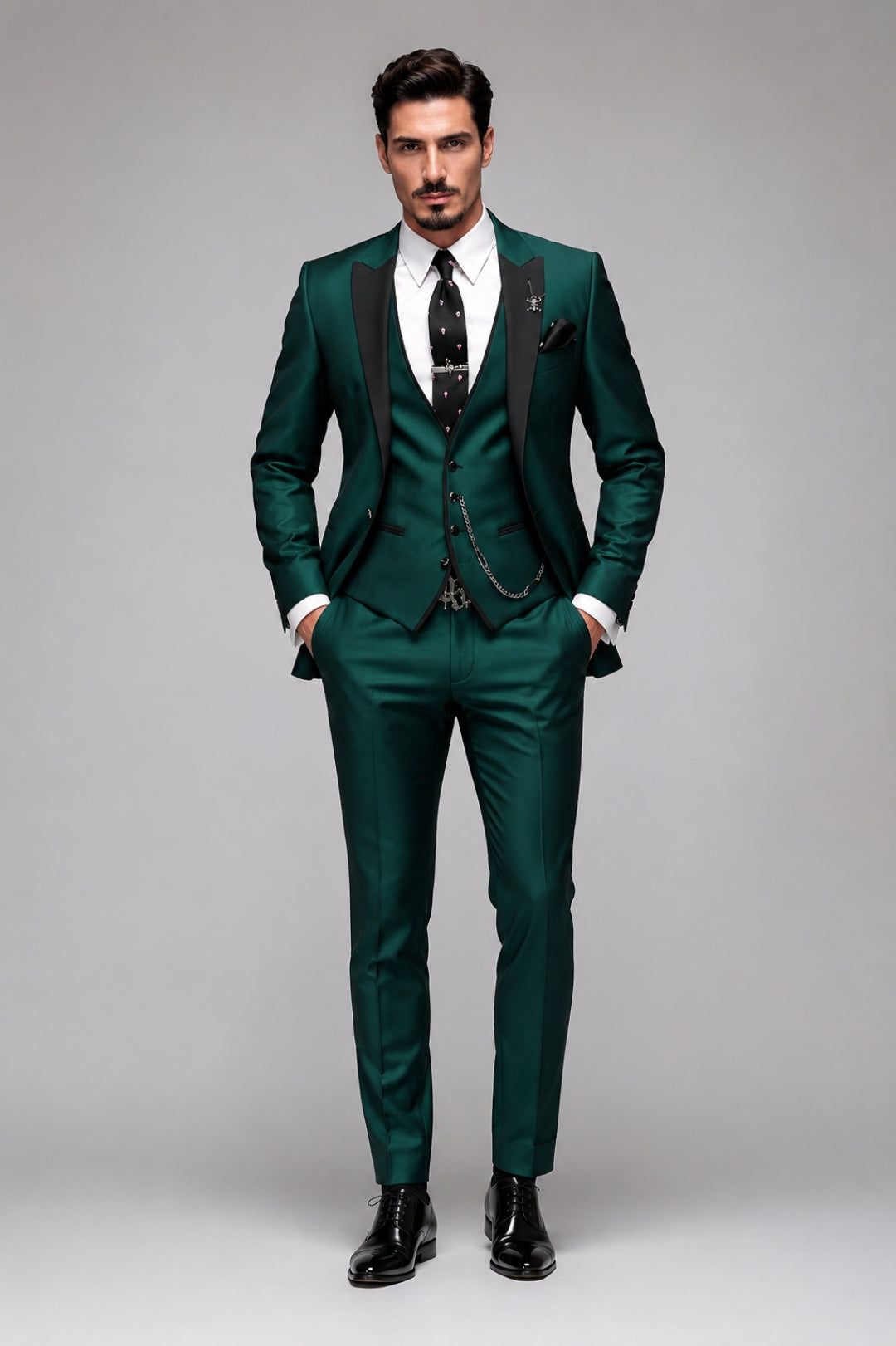 Herren Set | Elegantes Anzug Set | Kleider Lässig Stil