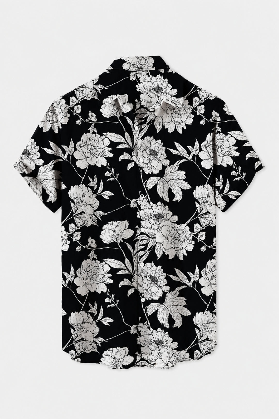 Herren Shirt | Tropenmuster | Kurzarm | Sommer