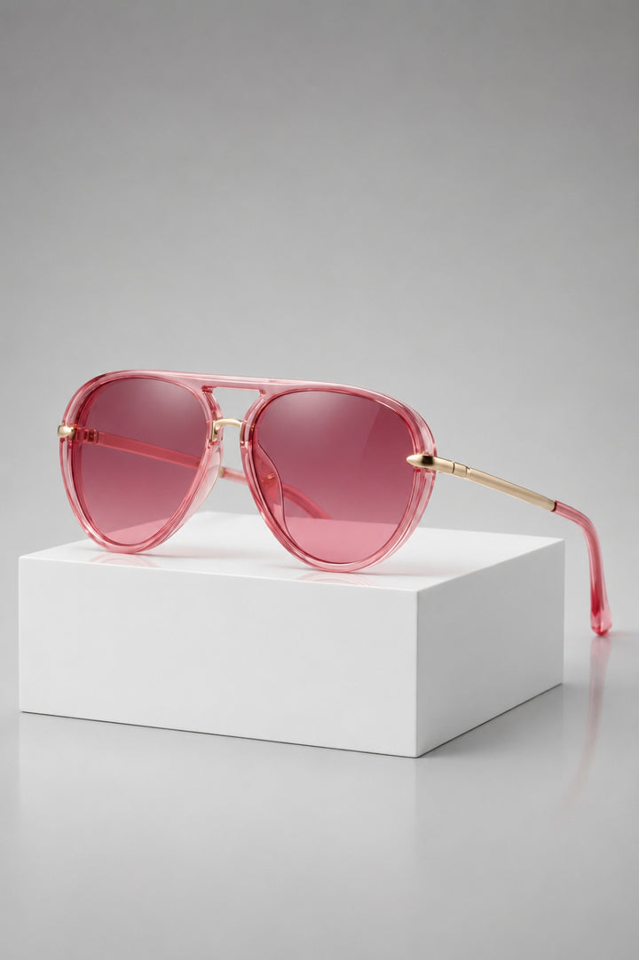 Herren Sonnenbrille | Retro | Metallbügel | Sommer