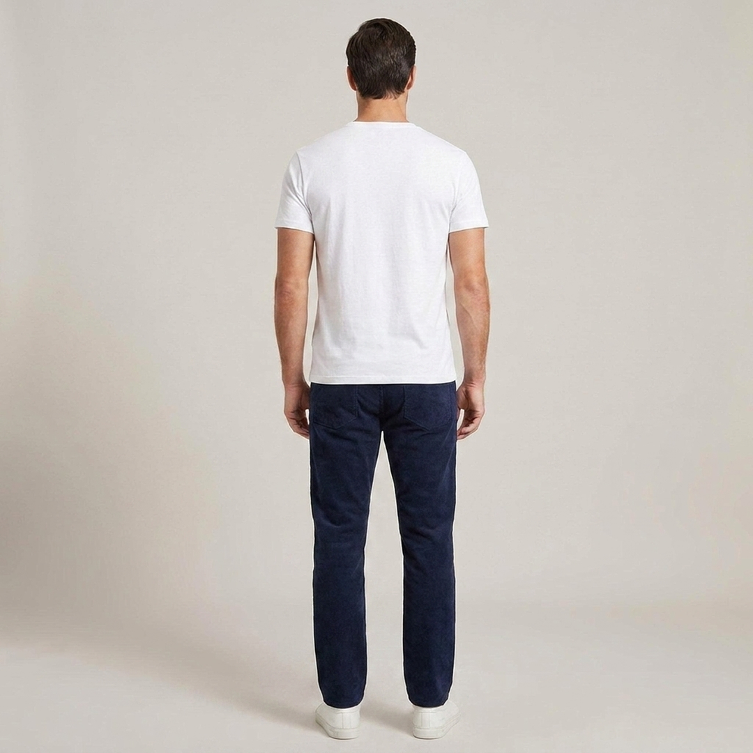 Silas | Herren Gerade Geschnittene Cordhose