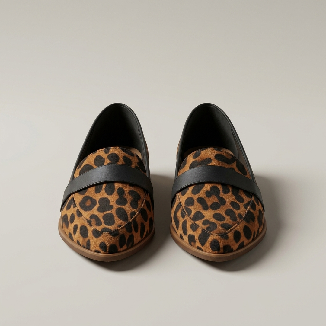 Marie | Damen Klassische Slipper mit Riemendetail